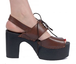 Vintage 70's Monster Platform Sandals
